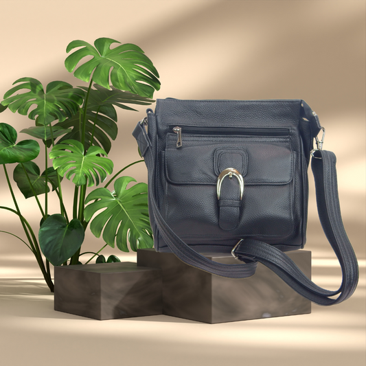 Buckle Crossbody Concealment Purse