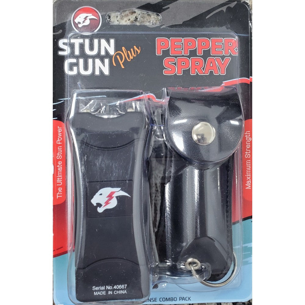 Mini Stun Gun and Pepper Spray