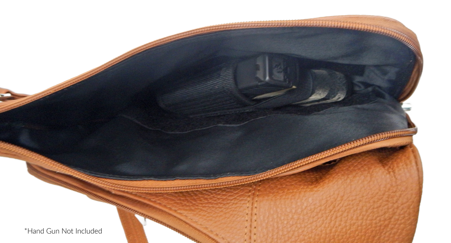 Cross Panel Concealment Purse