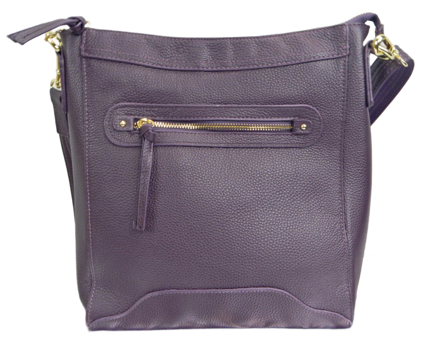 Crossbody Zippered Concealed Carry Purse