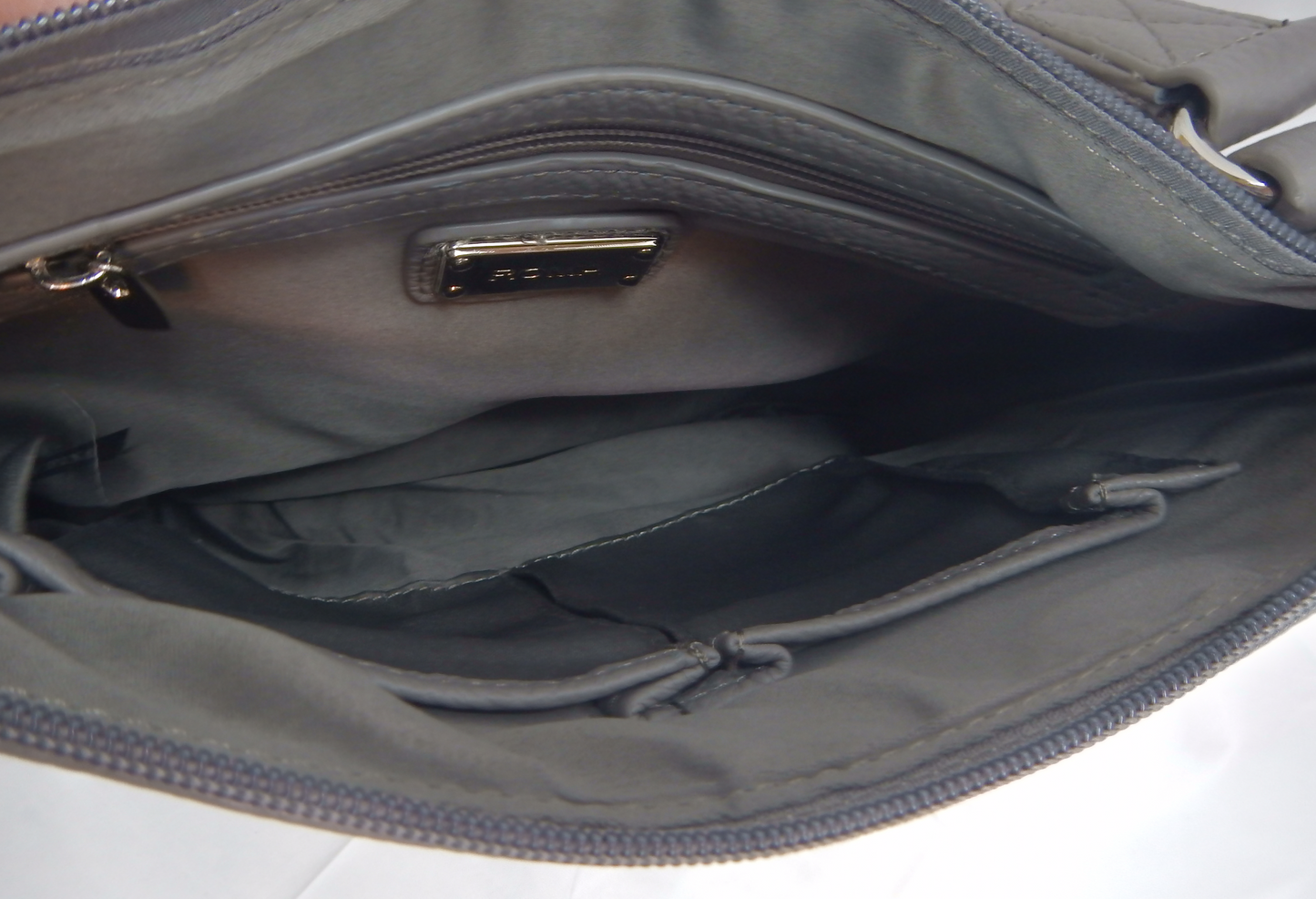 Triple Zip Crossbody Purse