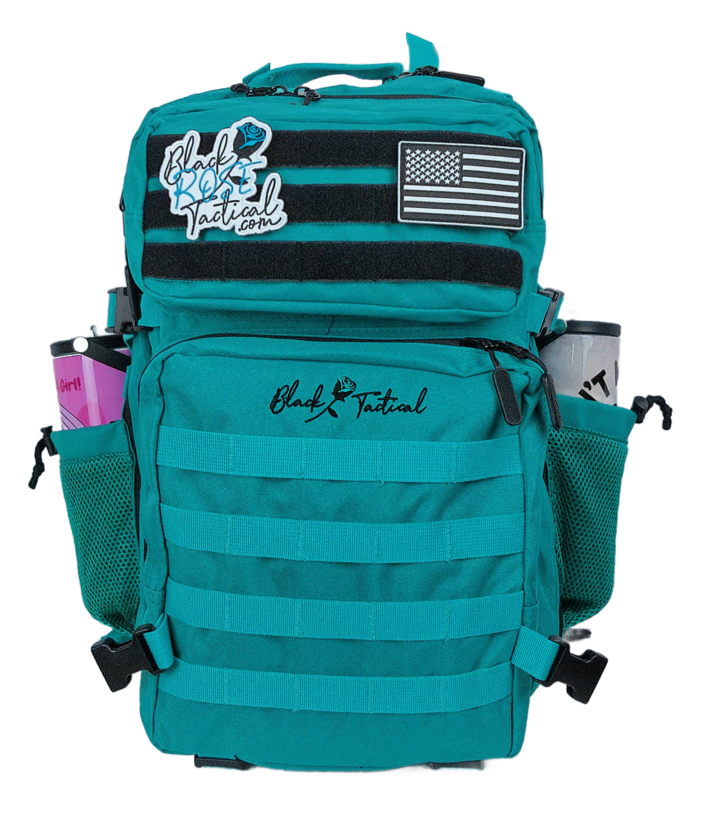 Teal Tactical Backpack
