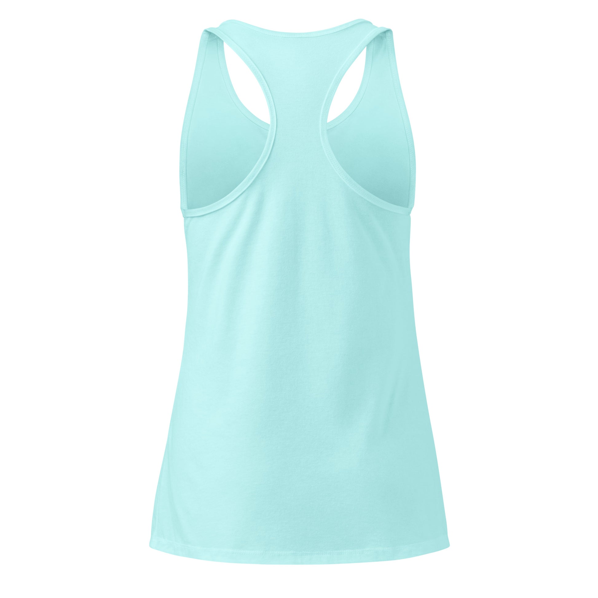 Mint tank top on a white background