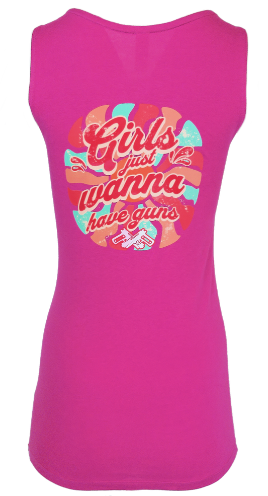 Girls Wanna Have Guns Tank Top