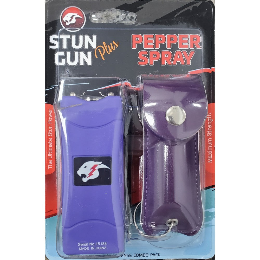 Mini Stun Gun and Pepper Spray