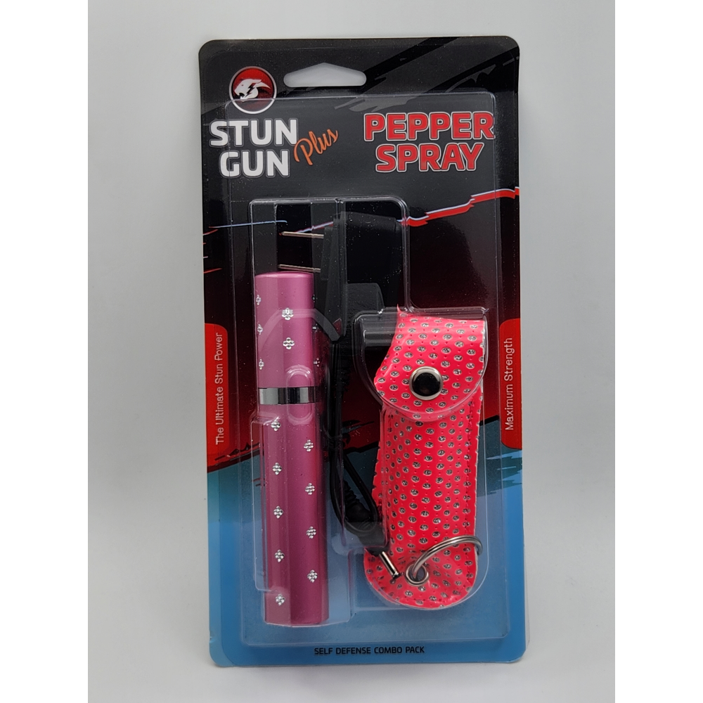 Lipstick Stun Gun and Pepper Spray