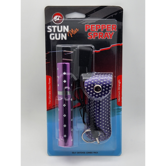 Lipstick Stun Gun and Pepper Spray