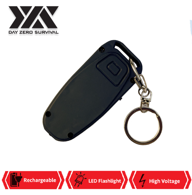 Key Fob Stun Gun  With LED Flashlight