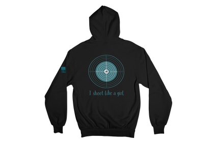 Shoot Like a Girl Hoodie