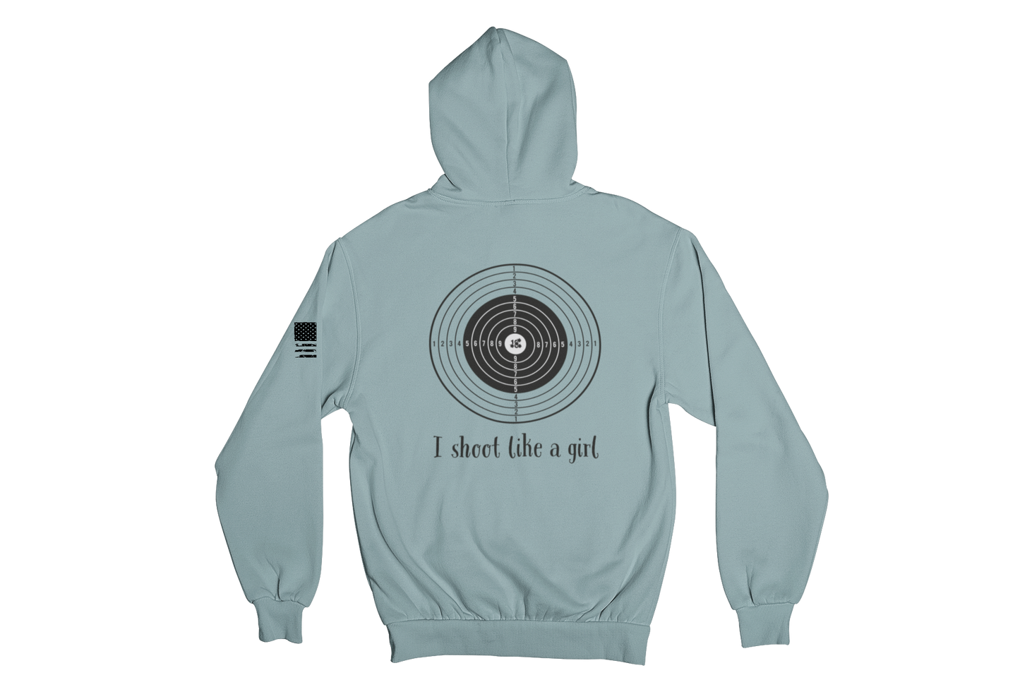 Shoot Like a Girl Hoodie