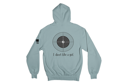 Shoot Like a Girl Hoodie