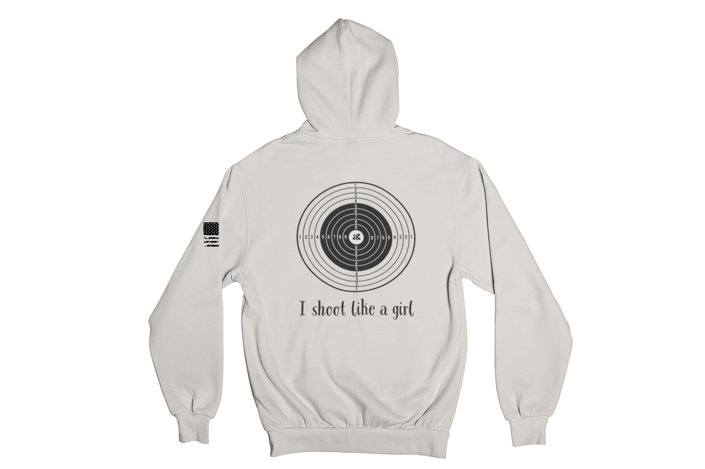 Shoot Like a Girl Hoodie