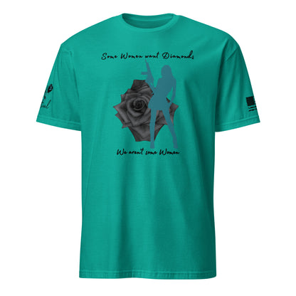 Front view of unisex We Aren’t Some Women graphic tee