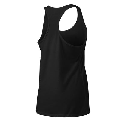 Black tank top on a white background